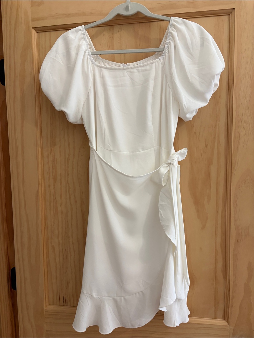 White dress